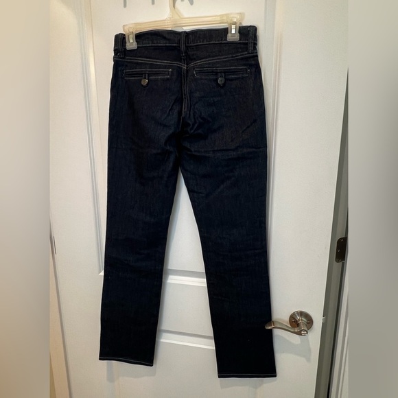Old Navy The Flirt Dark Wash Denim Jeans Mid Rise Size 2 - Picture 6 of 10